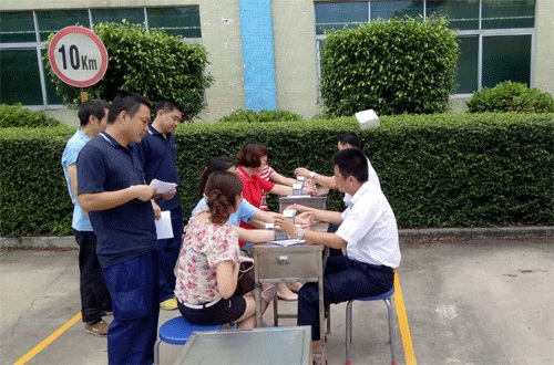 關(guān)愛員工身體健康----深聯(lián)PCB廠千余人免費體檢