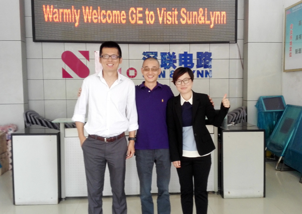 GE 能源互聯(lián)全球采購與品質(zhì)團(tuán)隊(duì)來訪深聯(lián)電路板廠