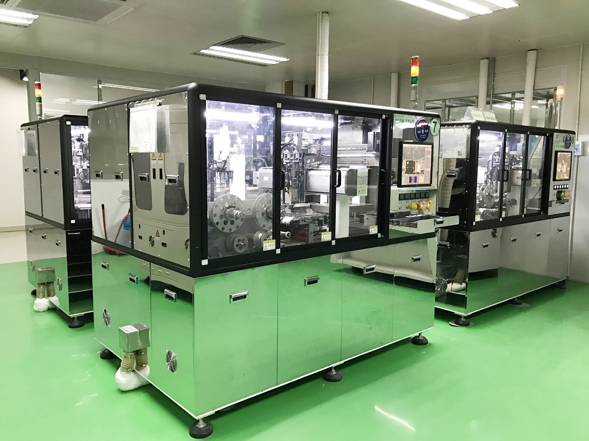 深聯(lián)電路自動貼鋼片機